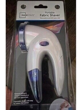 Fabric Shaver and Lint Remover Portable Compact Battery Operated Sweater Shaver